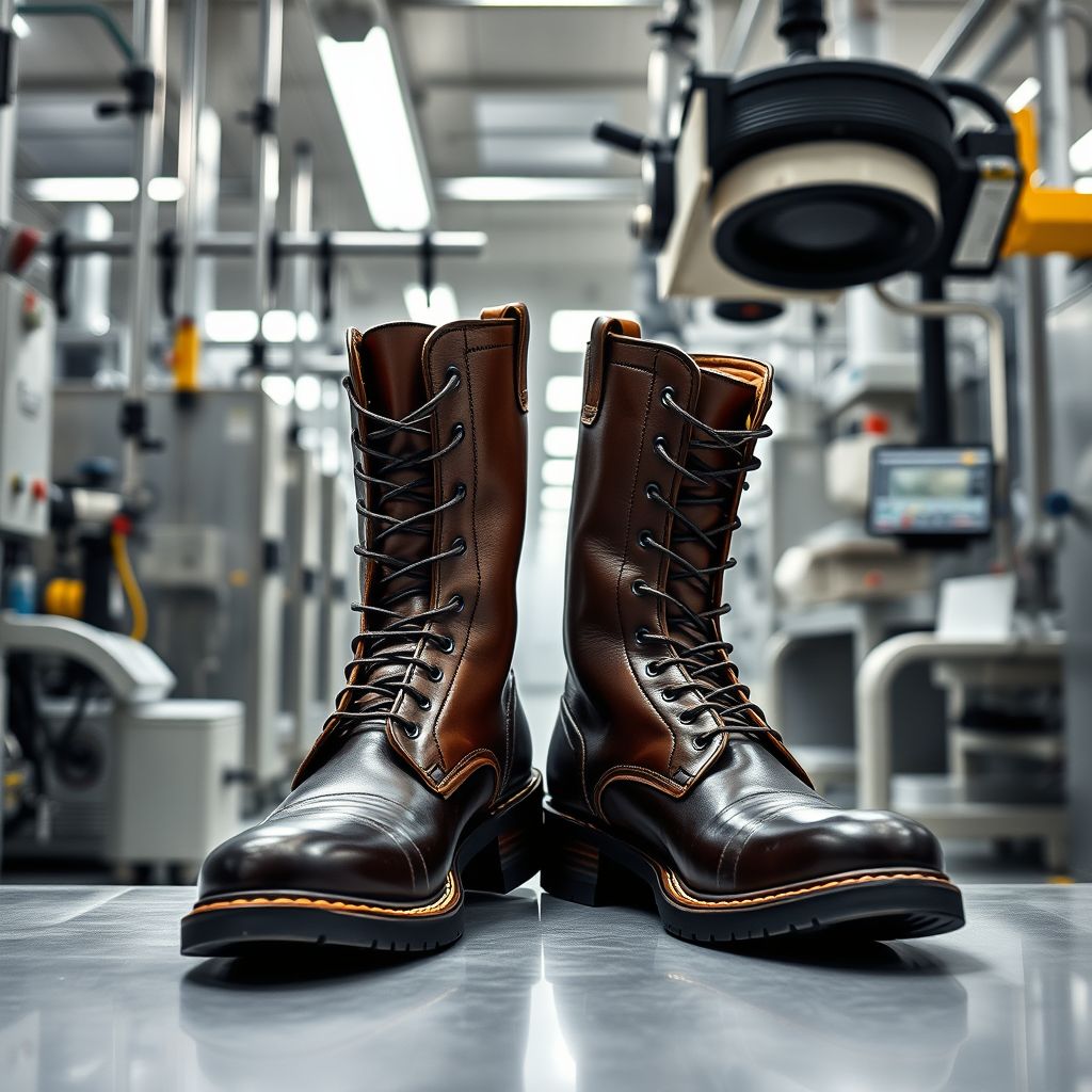 Botas de Piel Hombres