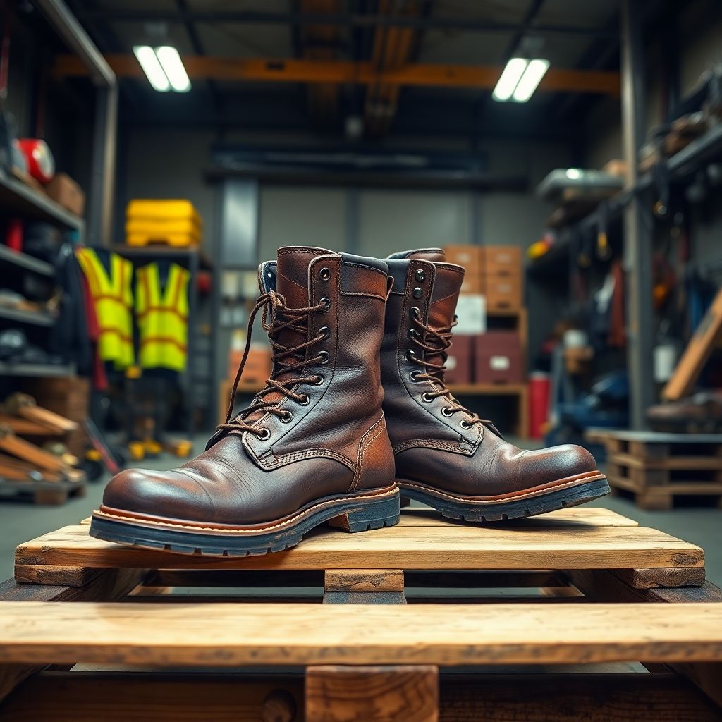Botas de Piel Hombres