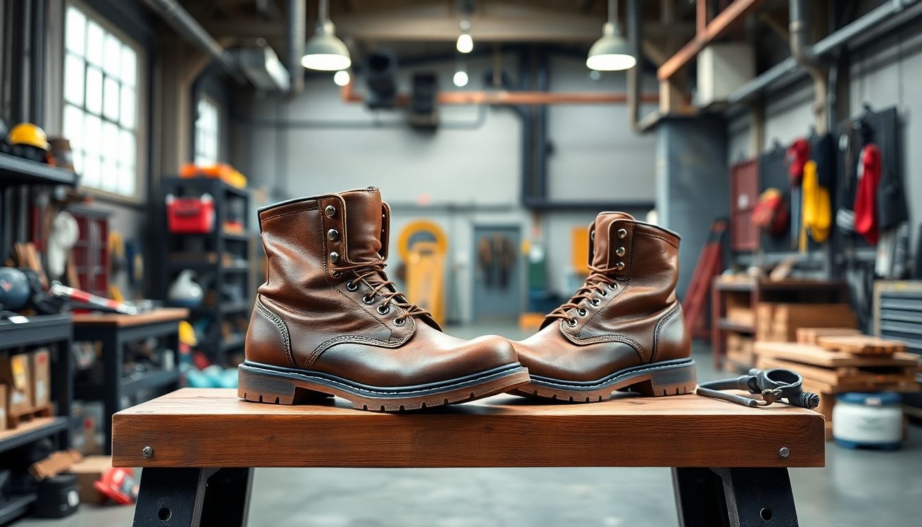 Botas de Piel Hombres